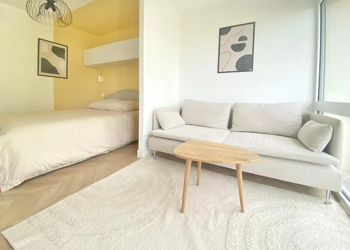 Scandinave Balcon Et Ascenseur Анже